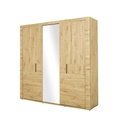 **ARMOIRE 3 PT-MIROIR - CONFIDENCE-H2T180