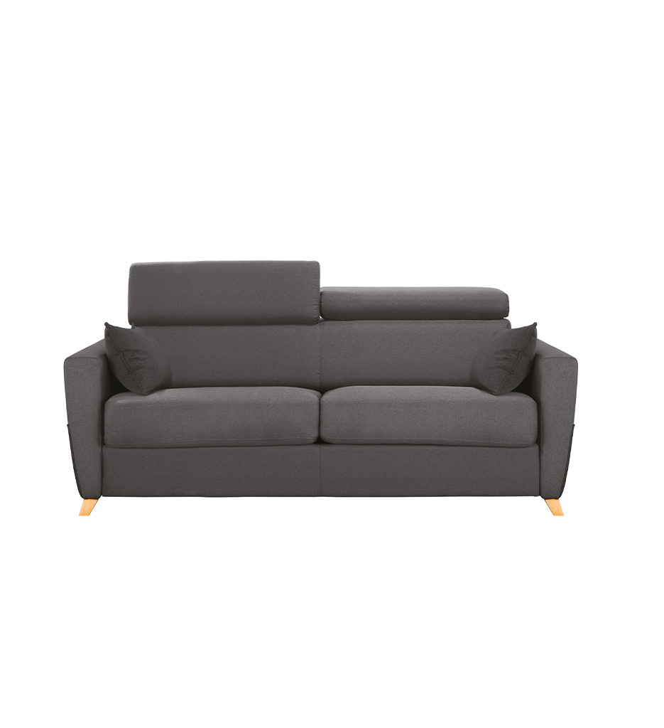 **CANAPE LIT ROMINA - COL.BRONX/ENJOY 3 TAUPE/ROMI3LTA