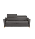 **CANAPE LIT ROMINA - COL.BRONX/ENJOY 3 TAUPE/ROMI3LTA