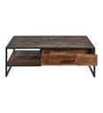 #TABLE BASSE 1T ACAC - ∞HUDSON-19334 BS