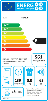 SL COND 8KG B °AEG T6DBK82P
