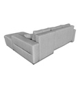 ANGLE DROIT AV CONVERTIBLE-TISSUS ENJOY 21 GREY-70002GR-CELIA