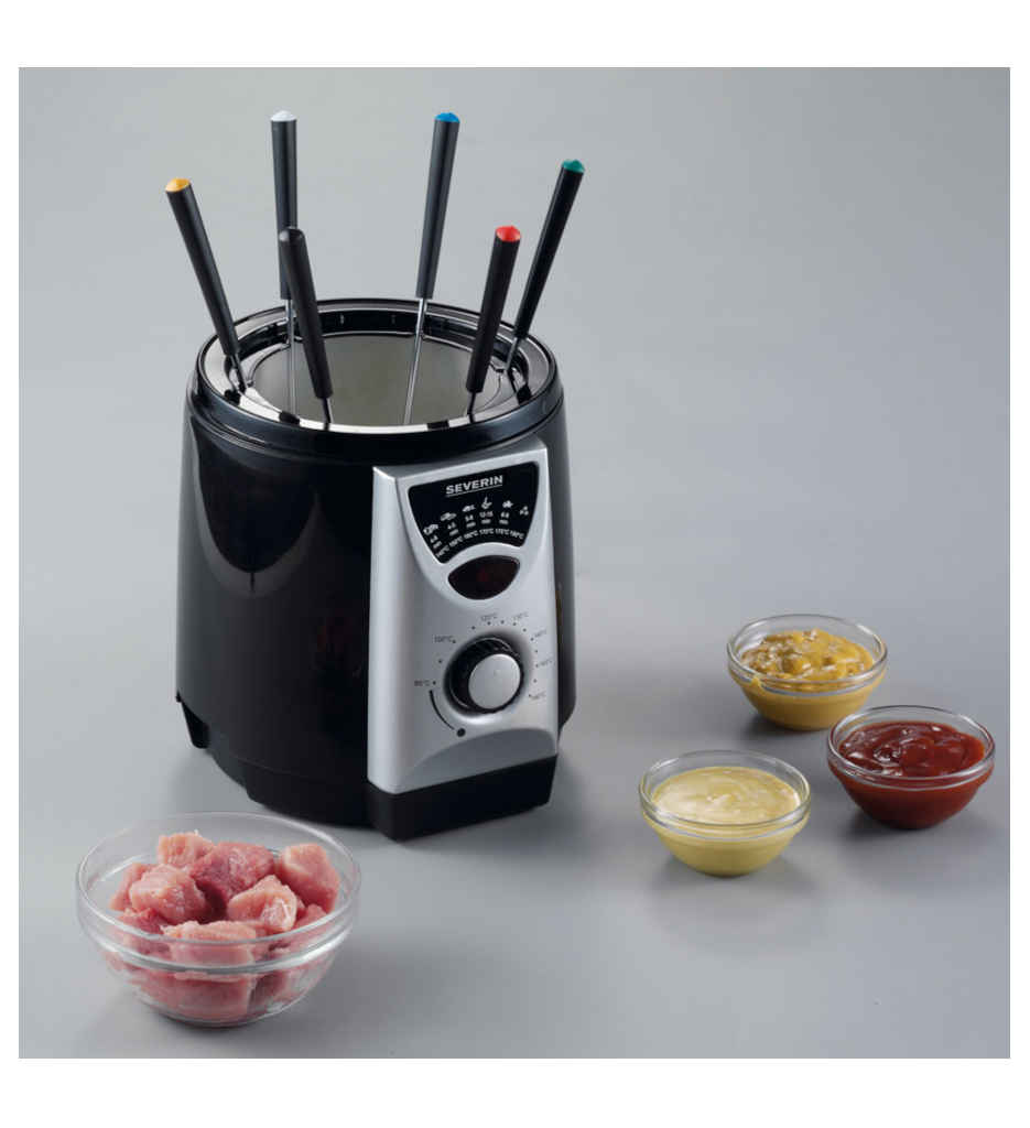 MINI FRITEUSE/FONDUE 2 EN 1 840W °SEVERIN FR2408