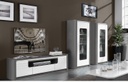 #MEUBLE TV 150 - ∞BELLINI  GRIS/BLANC