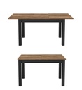 TABLE AV ALLONGE-130/(175)CM-24ABJC92-OLIN