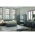ARMOIRE 2PT-220CM-BKZD217SE-IRON GREY-SUZAN