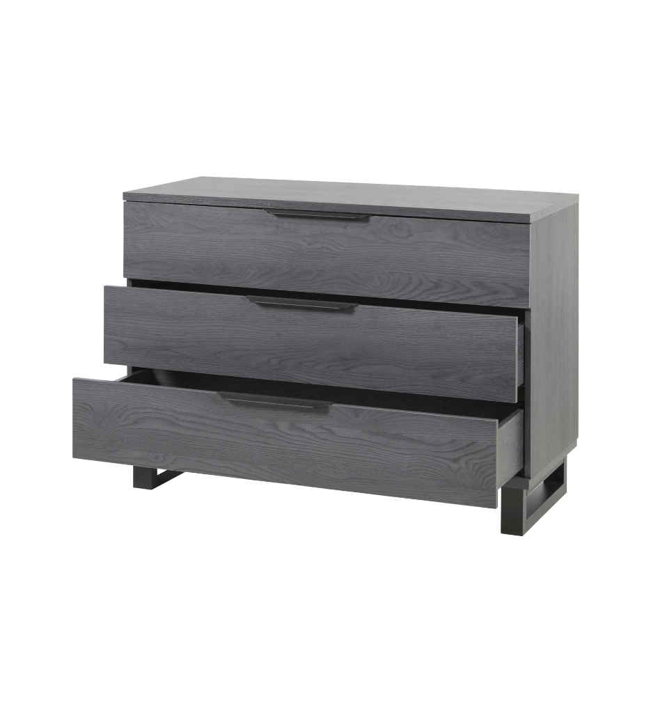 COMMODE-IRON GREY-SUZAN