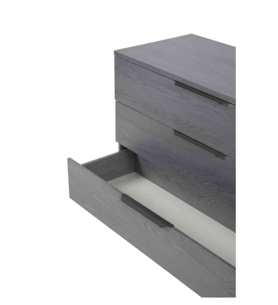 COMMODE-IRON GREY-SUZAN