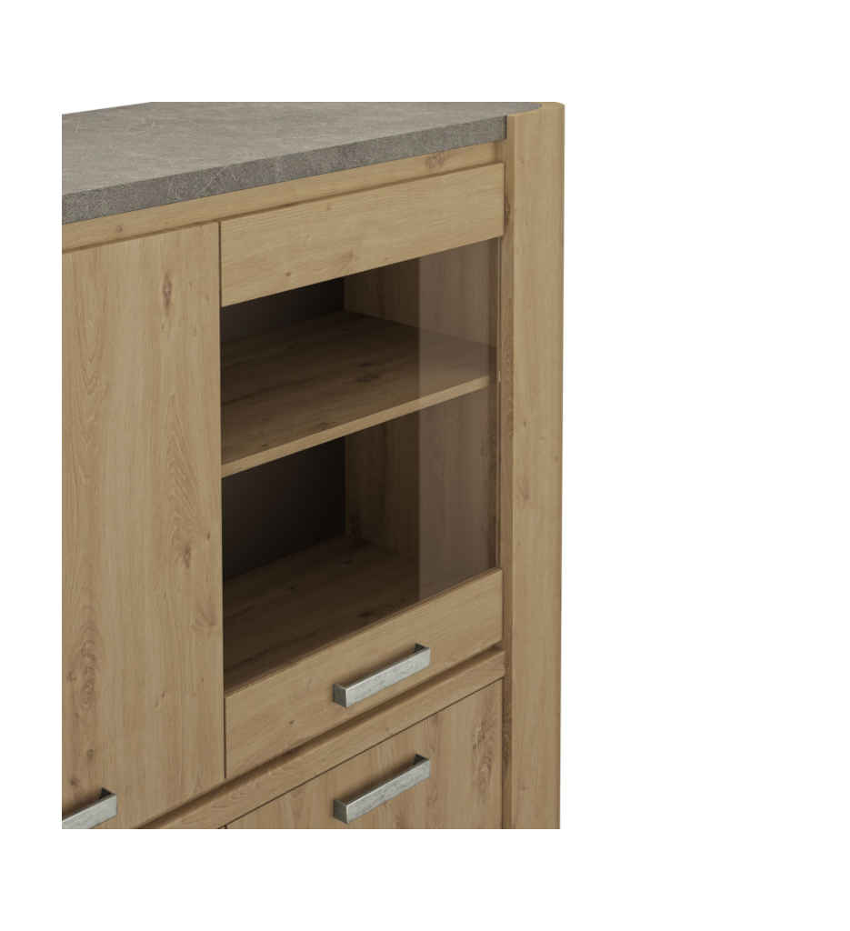 VITRINE 4PT-1J2S250-OXYDE