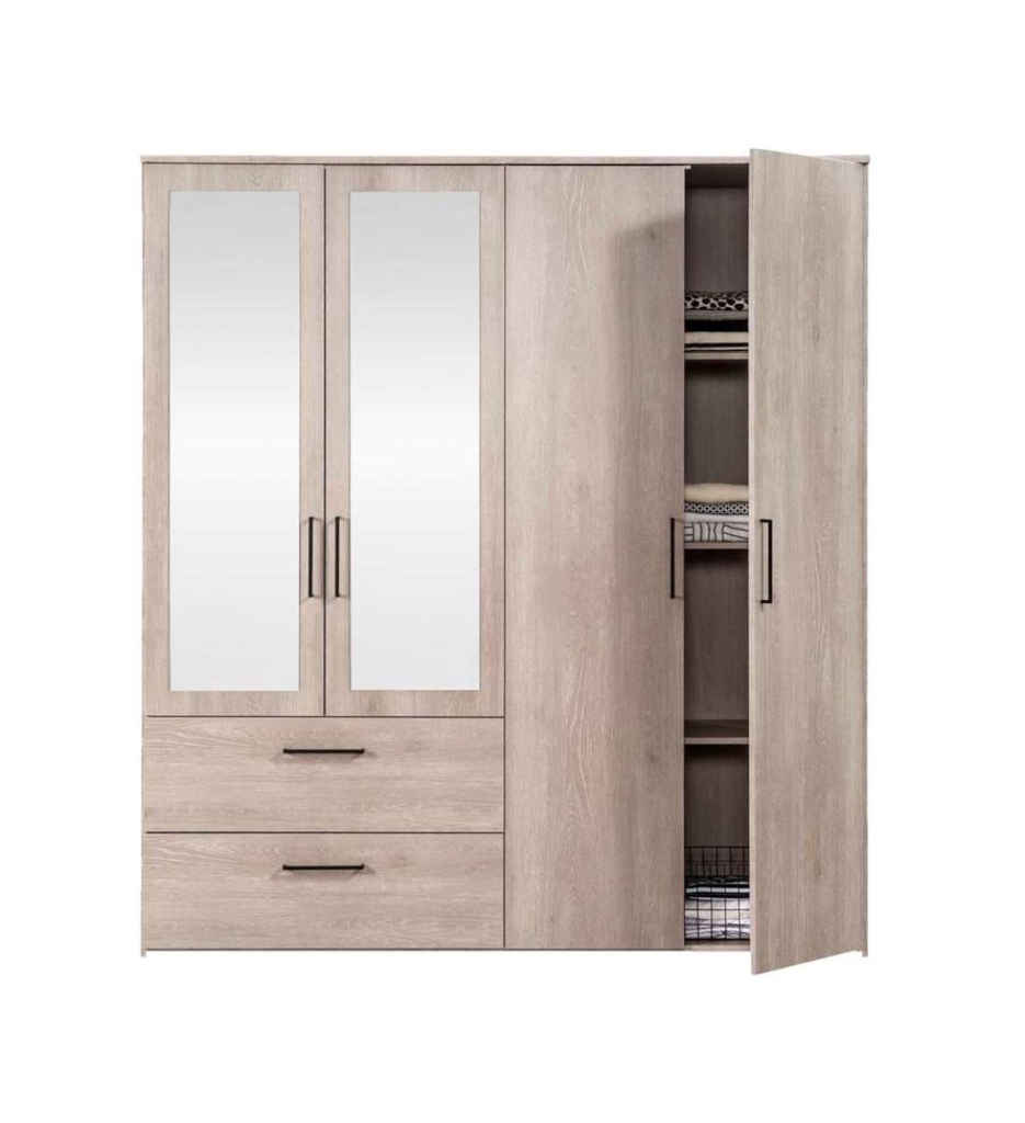 ARMOIRE ORLEANS 4P2T CH ARGILE-578539/00_COL871