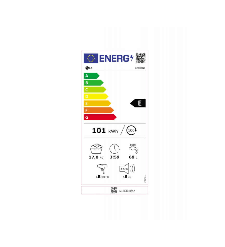 LL FR 17KG E 1100T - ∞LG LC1R7N2