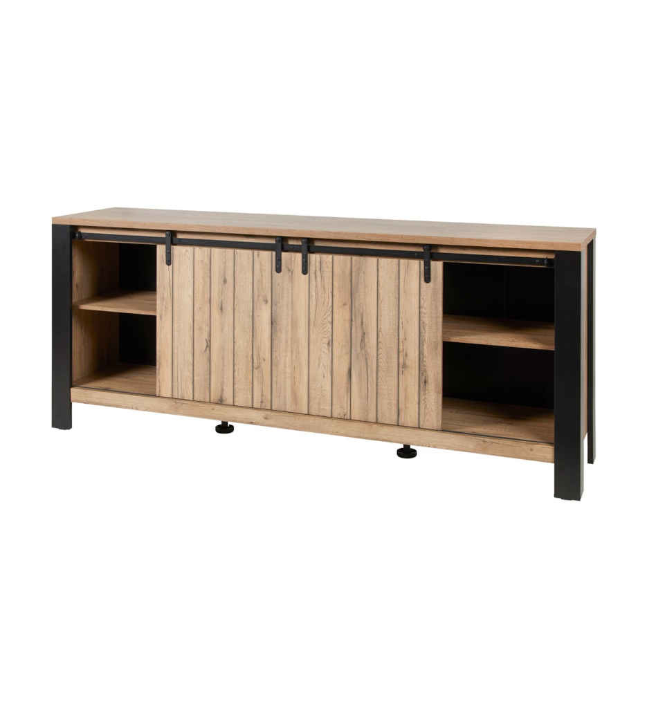 BAHUT 220CM-SCARLET OAK-SIMON