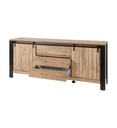 BAHUT 220CM-SCARLET OAK-SIMON