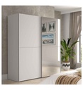ARMOIRE 2PT(1MIROIR)-170 CM-BLANC -KAIS82241-DECOR 120-KAIKAIS