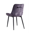 CHAISES ANTHRACITE-TISSU -VAL THORENS-55131GA