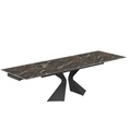 TABLE CERAMIQUE 180(280)CM-MARON-ALICANTE-57500MA