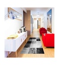 TAPIS SUBWAY CUBES NOIR 80X150 AL 080165