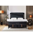 BOX 180x200 CM BLACK VELVET SET-BAHAMA NEW