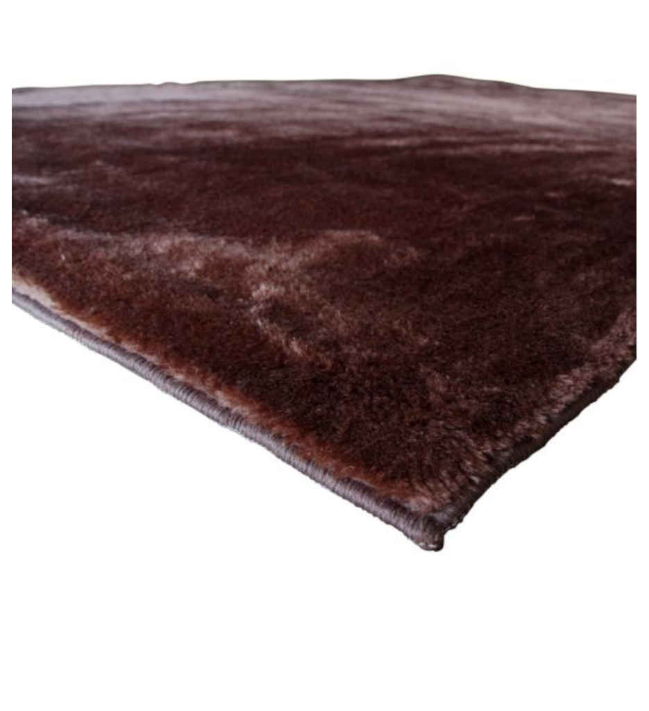 tapis 120X160 120995 - tendresse marron foncé