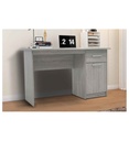 BUREAU 'MILOU' 1 TIROIR 1 PORTE CHÊNE GRIS 1285-3
