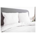 PARURE 240/220 MICROLAVEE BLANC