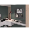 LIT SURELEVE-90*200CM-2400LSUR-JACKSON OAK/WHITE-SHELTER