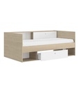 #LIT AV RANGEMENT 90*200 -1E72036-ALICIA