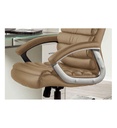 #CHAISE DE BUREAU 'KENNEDY' PU TAUPE 9735-4