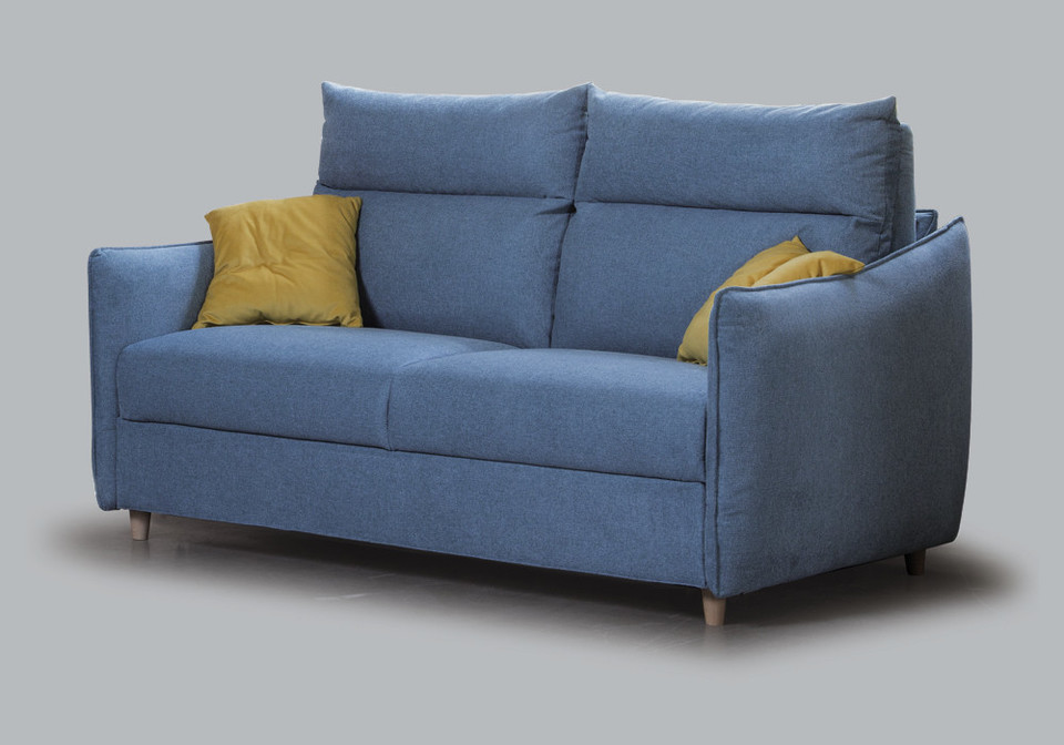 #CANAPE  LIT 160- LETTO MAT. AIRPLUS PIEDI PIOMBO MAX (AC0012) B. R. C. GRINGO70-ANNIE