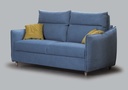#CANAPE  LIT 160- LETTO MAT. AIRPLUS PIEDI PIOMBO MAX (AC0012) B. R. C. GRINGO70-ANNIE