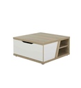 TABLE BASSE MODELE AVEC TIROIR COLORIS CHENE SILVA REF J2Y-087-EPURA