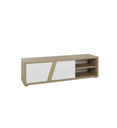 MEUBLE TV -AVEC 2 PORTES 162 CM COLORIS CHENE SILVA REF J2Y-332-EPURA