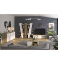 MEUBLE TV -AVEC 2 PORTES 162 CM COLORIS CHENE SILVA REF J2Y-332-EPURA