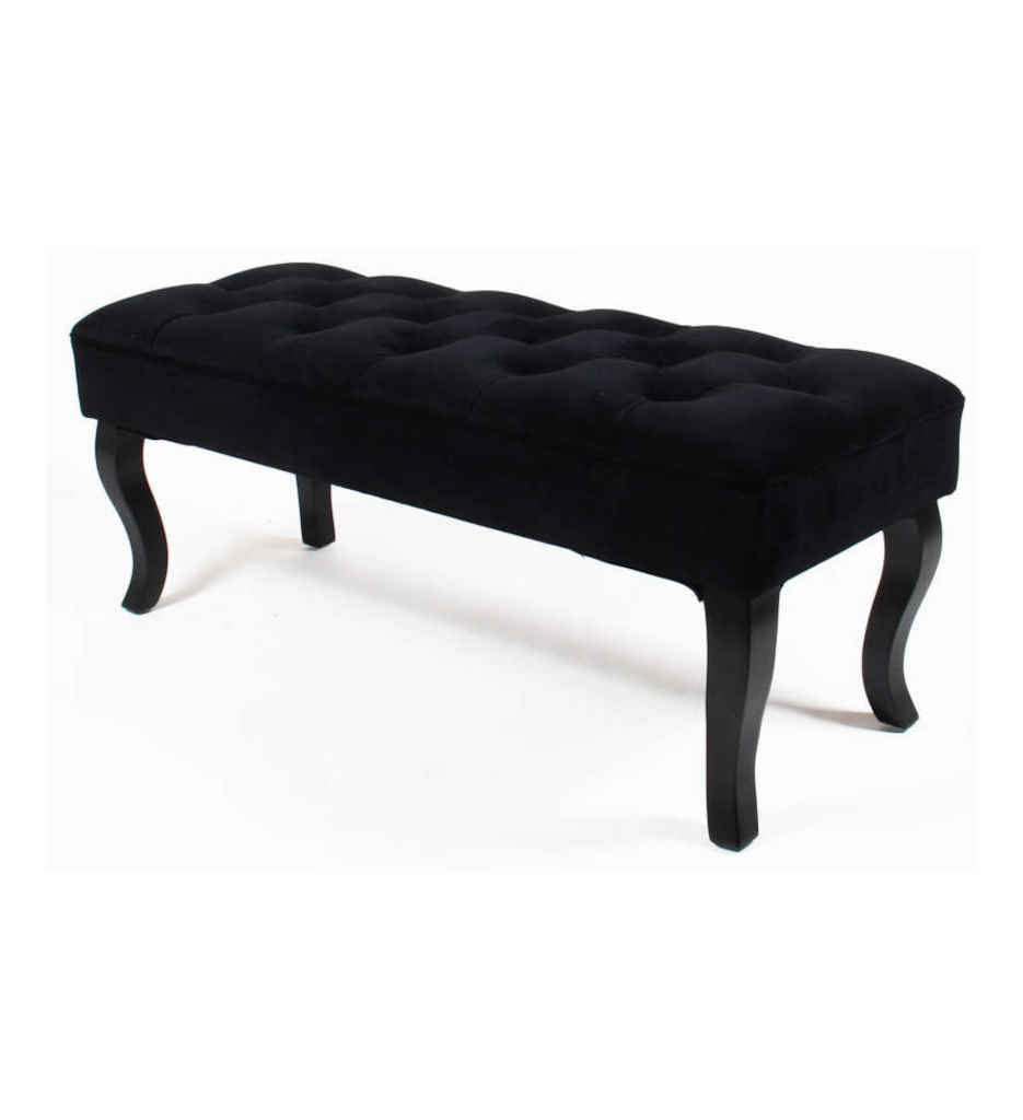 BANC 100X42,5X40 NR - CD ARTHUR NOIR