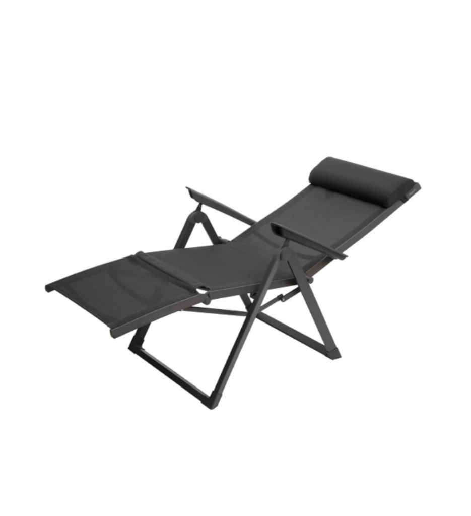 Fauteuil relax Decima aluminium anthracite graphite 165835A