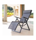 Fauteuil relax Decima aluminium anthracite graphite 165835A