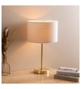 Lampe droite Tina haut 49 cm bouclette or 202673