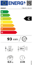 SL 8KG PAC C °INDESIT YTBEM1183KRX