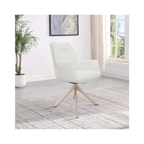 FAUTEUIL PIVOTANT-TISSU LIN-52954LI-PITT