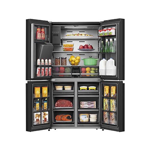 REF. MULTIPORTE NO FROST BAC A EAU 584L E °HISENSE RQ760N4SBFE