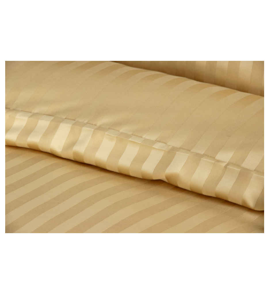 PARURE 240 X 220 MICROFIBRE SATIN DOBBY  BLOND