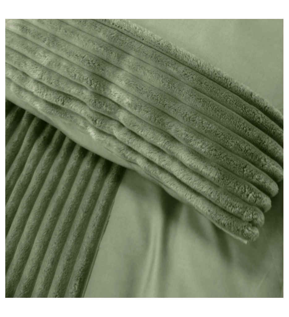 #PARURE 260 X 240 VELOURS COTELE FIGUE