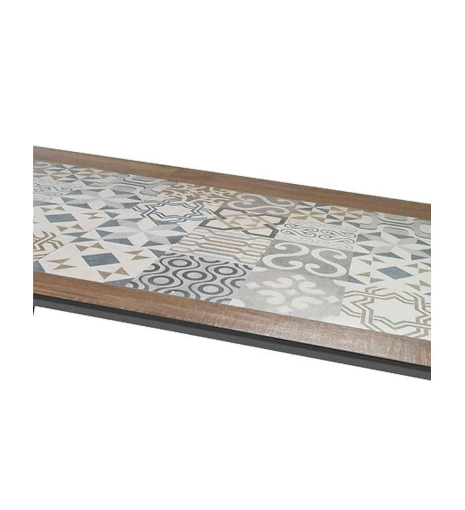 Table fixe Lambada 8 places céramique graphite JJA 165267