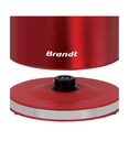 BOUILLOIRE 1.7L 2200W ROUGE °BRANDT BO1704R