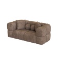 CANAPE 2 PLACES FIXE -TISSU EGON 48-ESSORIA