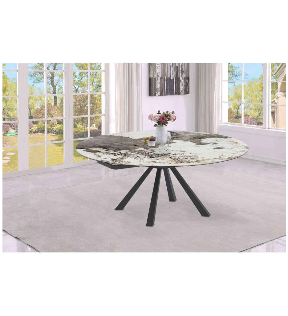 #TABLE CERAMIQUE-115(190)CM-PANDORA-52945PA-CALYPSO