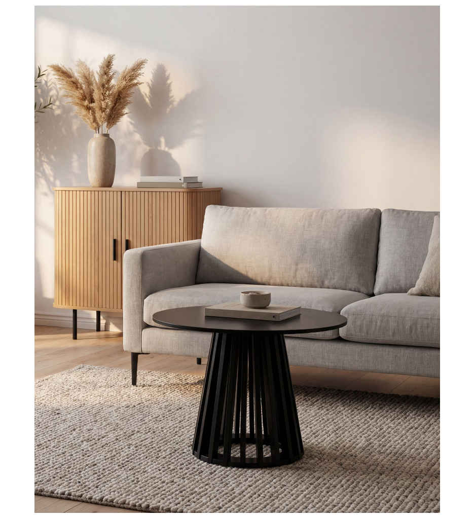 Table basse Garle Noir FIN   003926