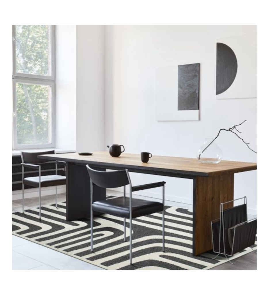 #Tapis Dehors Dedans 120X170 NEW WAVES Optique 121136