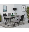 TABLE AV ALL 160(200) CM-58240GR-NICOLE GRIS