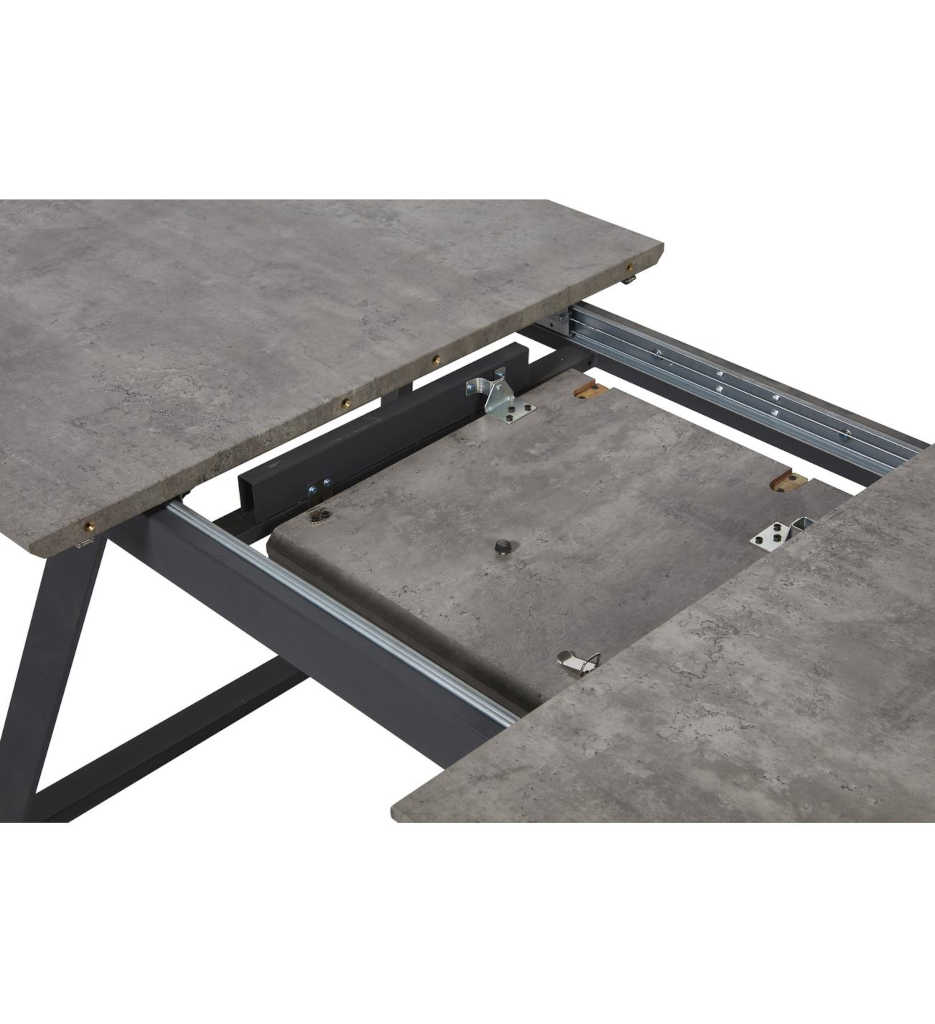 TABLE AV ALL 160(200) CM-58240GR-NICOLE GRIS